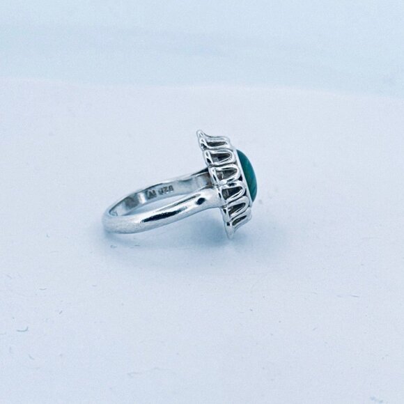 Estate Kameleon Sterling Silver 925 Interchangeable Ring Green Abalone - Picture 2 of 12